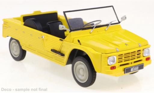 Diecast model cars Citroen Mehari Berline yellow 1970 1/24 WhiteBox