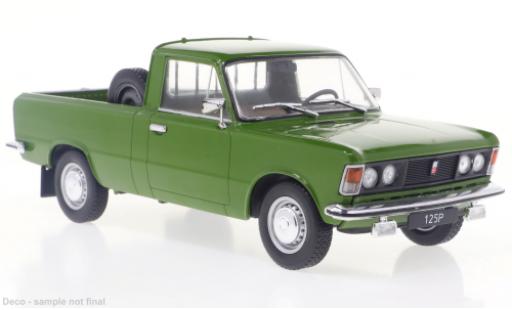 Diecast model cars Fiat 125 Pick-Up green 1975 1/24 WhiteBox