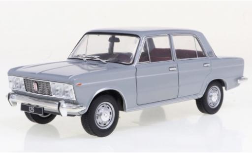 Diecast model cars Fiat 125 Special grey 1970 1/24 WhiteBox