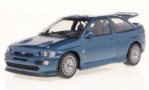 Diecast model cars Ford Escort Cosworth RS metallise green 1993 1/24 WhiteBox