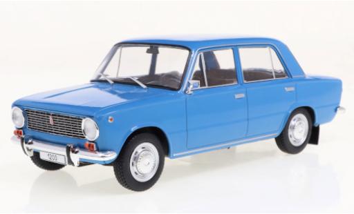 Diecast model cars Lada 1200 Base blue 1/24 WhiteBox