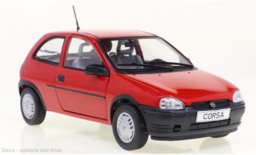 Diecast model cars Opel Corsa B Base B red 1993 1/24 WhiteBox