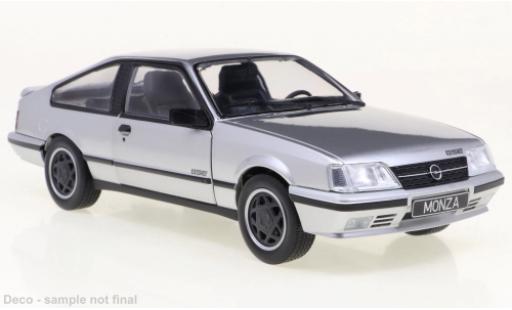 Diecast model cars Opel Monza GSE A2 grey 1983 1/24 WhiteBox