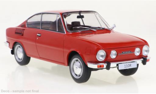 Diecast model cars Skoda 110 R red 1970 1/24 WhiteBox
