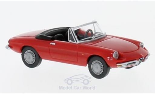 Diecast model cars Alfa Romeo Spider veloce red 1/87 Wiking