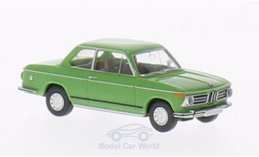Diecast model cars Bmw 2002 berline green 1/87 Wiking
