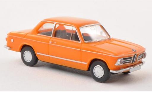 Diecast model cars Bmw 2002 berline orange 1/87 Wiking