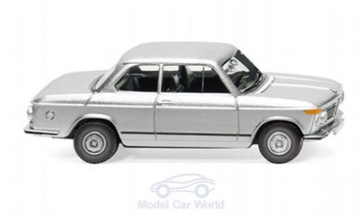 Diecast model cars Bmw 2002 berline grey 1966 1/87 Wiking
