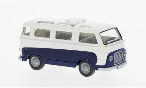 Diecast model cars Ford FK Bus 1000 Panoramabus blue/white 1962 1/87 Wiking