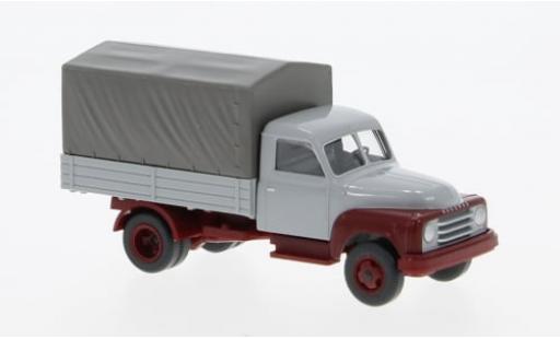 Diecast model cars Hanomag L28 Base grey/red 1950 1/87 Wiking