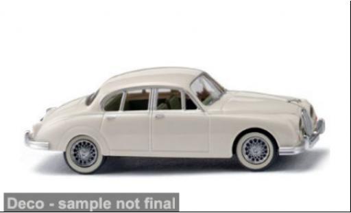Diecast model cars Jaguar MK Base II beige 1959 1/87 Wiking