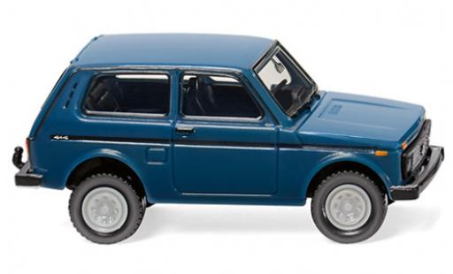 Diecast model cars Lada Niva Base blue 1/87 Wiking