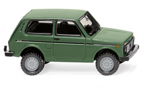 Diecast model cars Lada Niva Base green 1/87 Wiking
