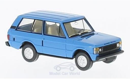 Diecast model cars Land Rover Range Rover Base blue 1/87 Wiking