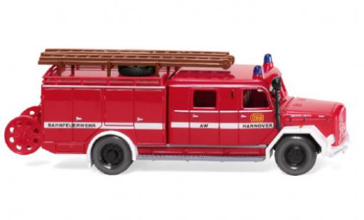 Diecast model cars Magirus LF 16 Base Bahnfire brigade Hannover 1963 1/87 Wiking