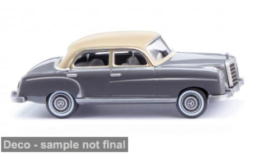 Diecast model cars Mercedes 220 Base grey/beige 1954 1/87 Wiking
