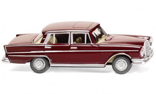 Diecast model cars Mercedes 300 Base SE (W112) red 1961 1/87 Wiking