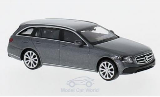 Diecast model cars Mercedes Classe E Base (S213) Avantgarde metallic grey 1/87 Wiking