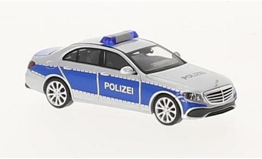 Diecast model cars Mercedes Classe E Base (W213) police 1/87 Wiking