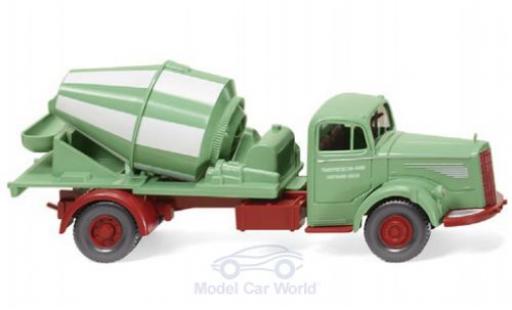 Diecast model cars Mercedes L 6600 Base Transportbeton GmbH Betonmischer 1/87 Wiking