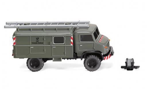 Diecast model cars Mercedes Unimog 401-404 S 404 DBP-Fernmeldedienst 1955 1/87 Wiking
