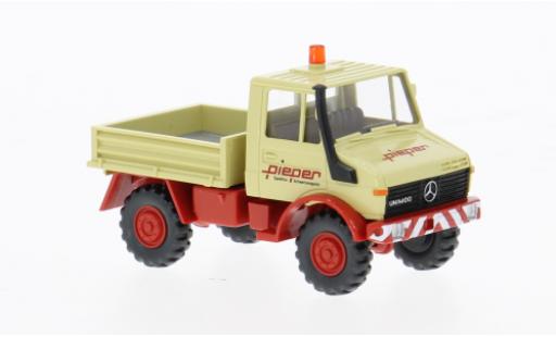Diecast model cars Mercedes Unimog Base U 1300 1975 Pieper 1/87 Wiking