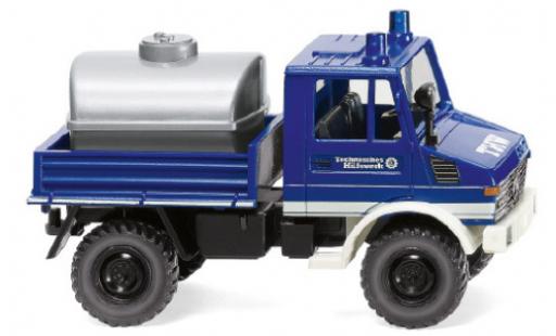 Diecast model cars Mercedes Unimog Base U 1300 THW 1975 1/87 Wiking