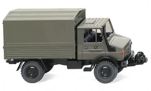 Diecast model cars Mercedes Unimog Base U 1700 L Deutsche Bundespost 1/87 Wiking
