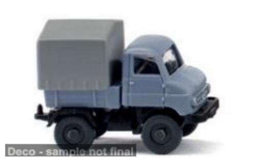 Diecast model cars Mercedes Unimog 406-425 U 411 blue/grey 1956 1/160 Wiking