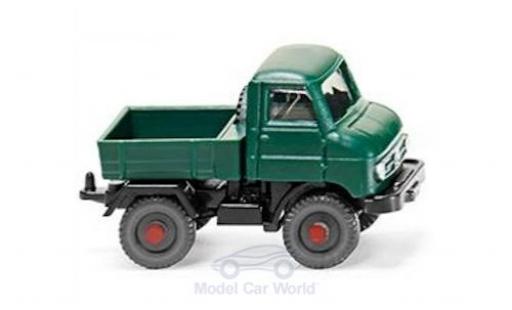 Diecast model cars Mercedes Unimog 406-425 U 411 green 1956 1/160 Wiking