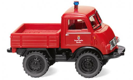 Diecast model cars Mercedes Unimog 401-404 U401 Fire brigade 1950 1/87 Wiking