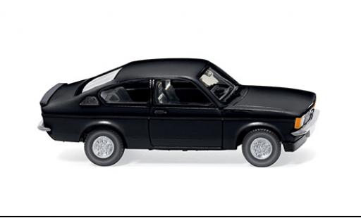 Diecast model cars Opel Kadett C GT/E C black 1977 1/87 Wiking