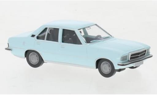 Diecast model cars Opel Rekord D blue 1971 1/87 Wiking