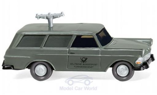Diecast model cars Opel Rekord P2 Caravan Fernmeldedienst 1960 1/87 Wiking