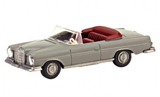 Diecast model cars Mercedes 280 Cabriolet SE Convertible (W111) grey s&iuml;&iquest;&frac12;rie 800 1/87 Wiking PMS