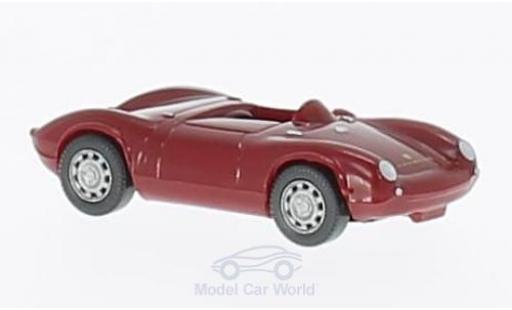 Diecast model cars Porsche 550 Base Spyder red 1/87 Wiking