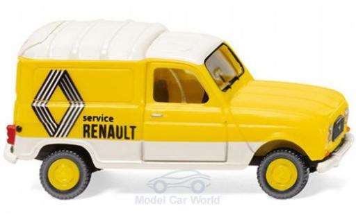 Diecast model cars Renault 4 Fourgonnette Van 1/87 Wiking