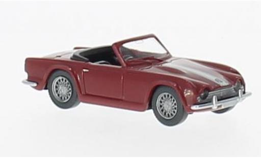 Diecast model cars Triumph TR4 Base red 1/87 Wiking
