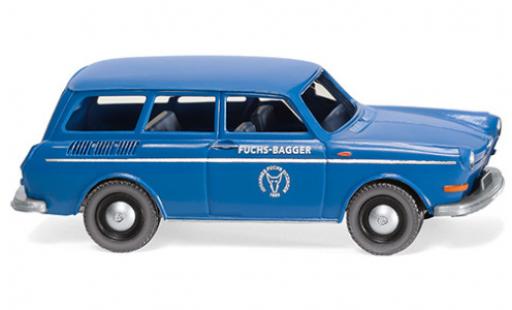 Diecast model cars Volkswagen 1600 Variant Fuchs-Bagger Kundendienst 1969 1/87 Wiking