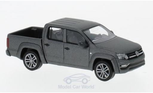 Diecast model cars Volkswagen Amarok GP Comfortline metallic grey 1/87 Wiking