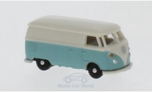 Diecast model cars Volkswagen T1 A Van turquoise/white 1/160 Wiking