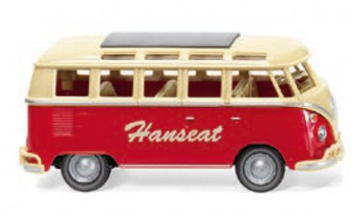 Diecast model cars Volkswagen T1 B Sambabus Hanseat 1963 1/87 Wiking