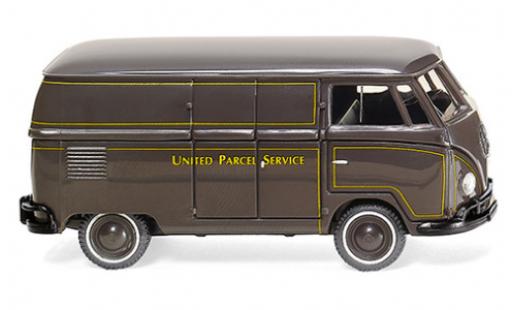 Diecast model cars Volkswagen T1 A (Typ 2) UPS 1950 fourgon 1/87 Wiking