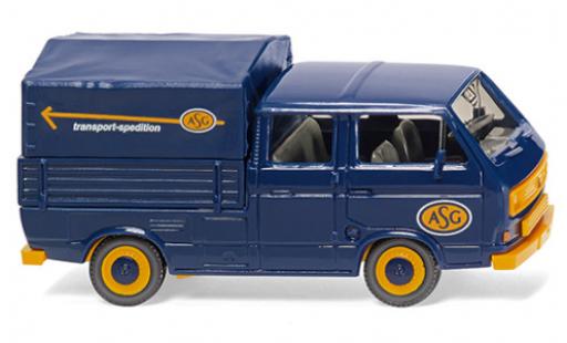 Diecast model cars Volkswagen T3 Base DoKa ASG (SE) 1/87 Wiking