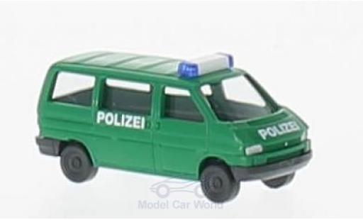 Diecast model cars Volkswagen T4 Base Bus Police 1/160 Wiking