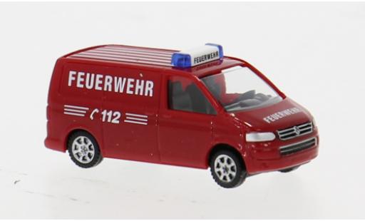 Diecast model cars Volkswagen T5 T5 GP Van Fire brigade 1/160 Wiking