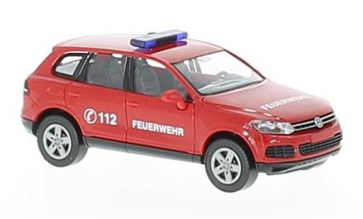Diecast model cars Volkswagen Touareg Base pompiers 1/87 Wiking