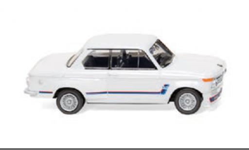 Diecast model cars Bmw 2002 Turbo white 1973 1/87 Wiking