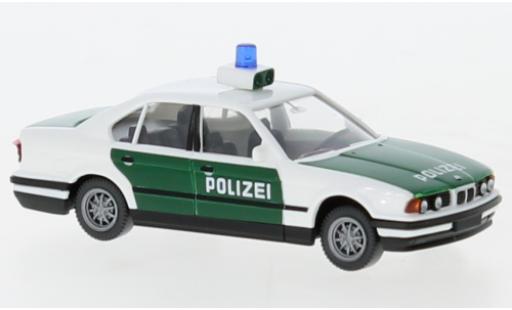 Diecast model cars Bmw 525 police i (E34) (D) 1987 1/87 Wiking