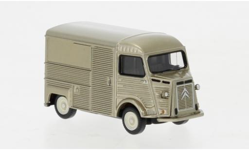 Diecast model cars Citroen HY Fourgonnette Van metallise beige 1947 1/87 Wiking
